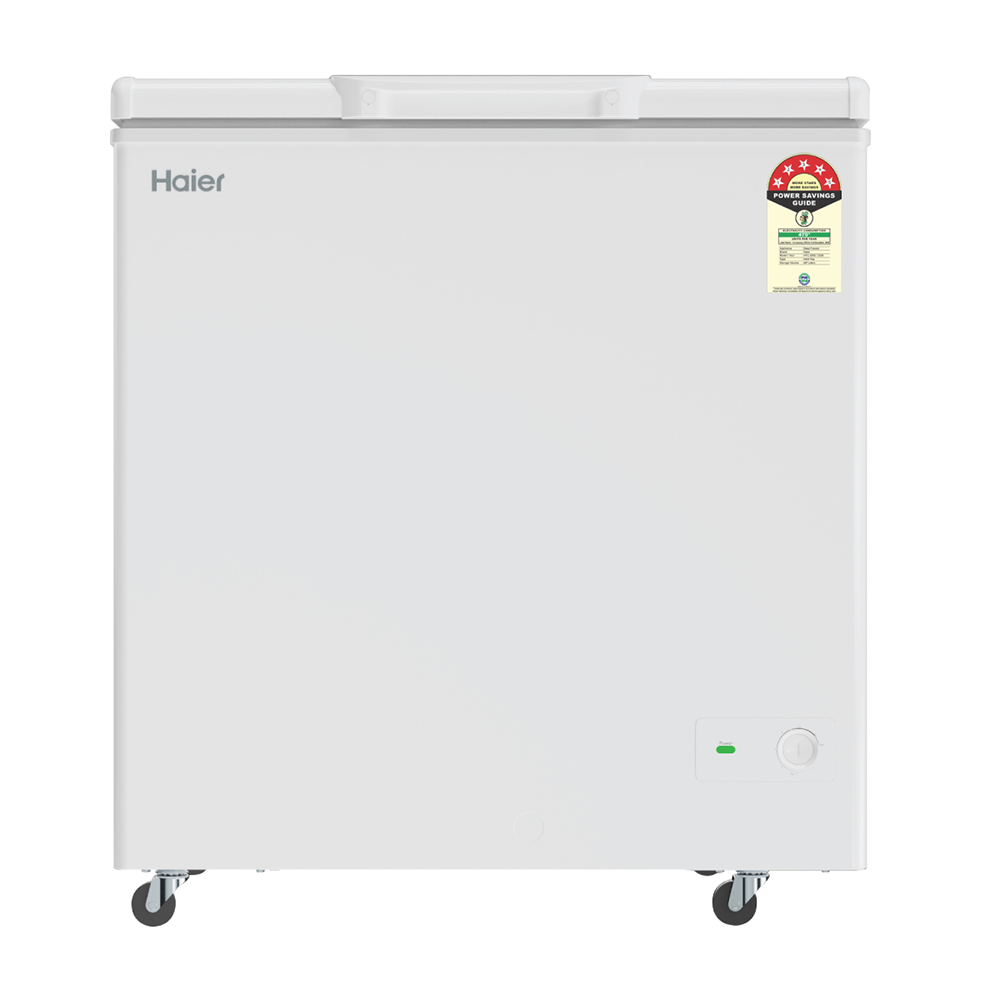 Haier Deep Freezer 300L, Hard Top Convertible Single Door (White)